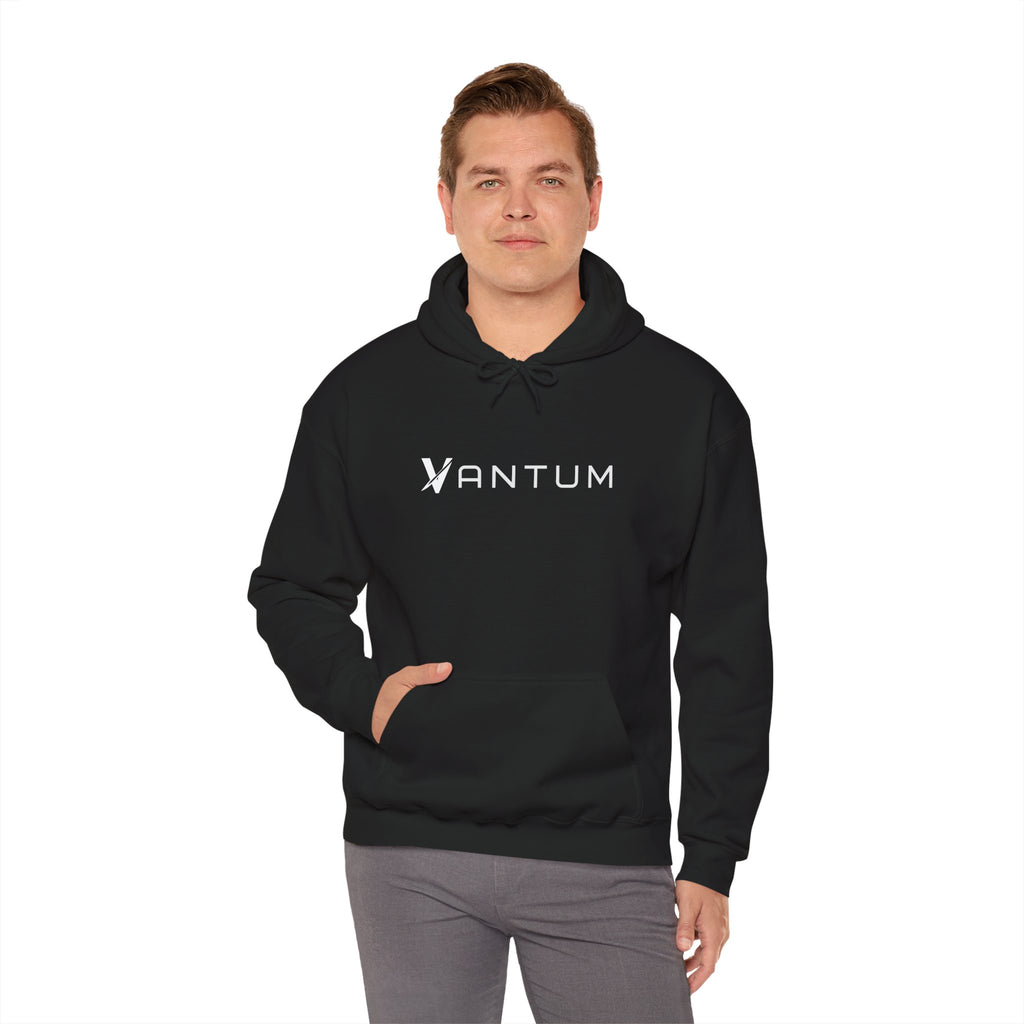 Vantum Logo Skeleton Graphic Hoodie - Black