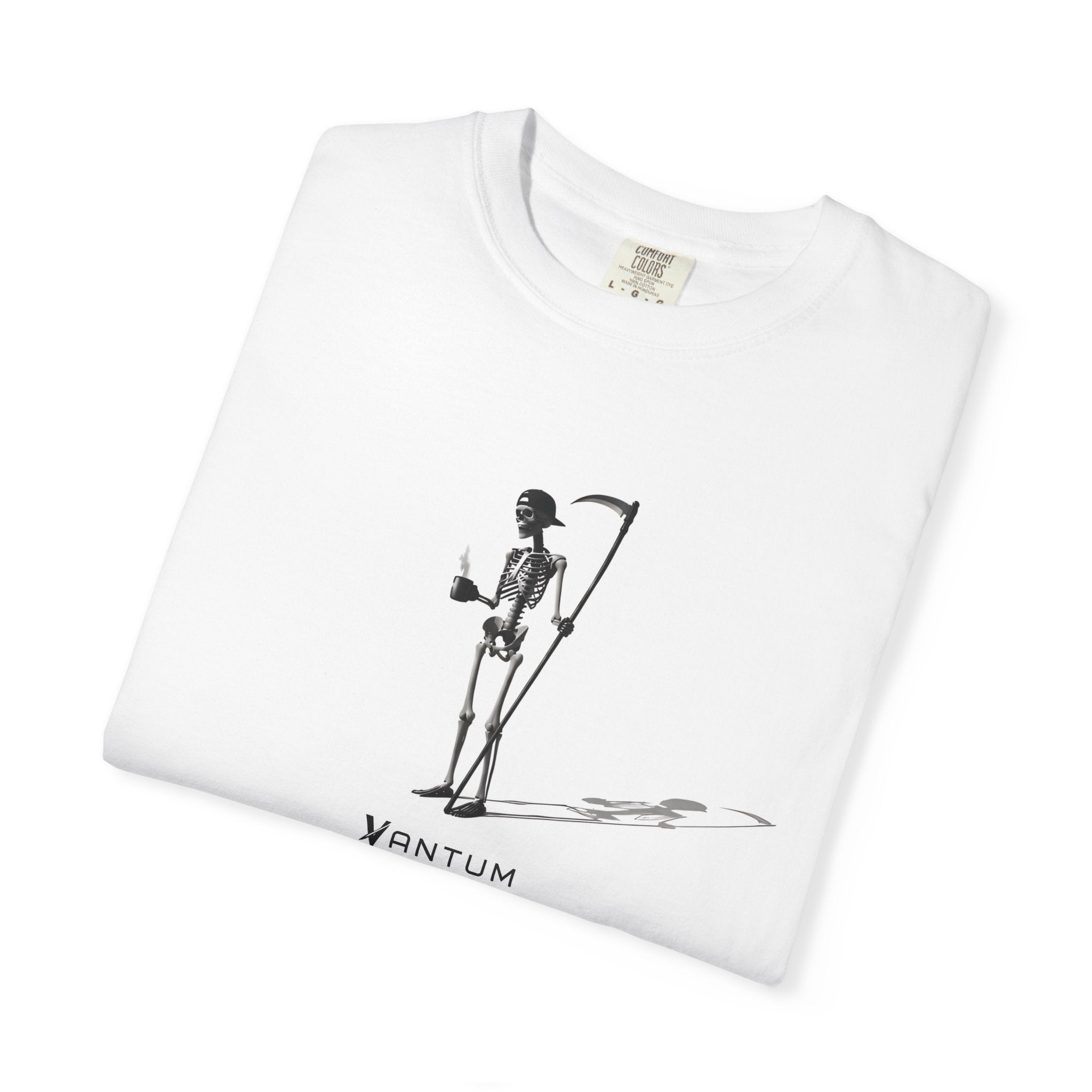 Skeleton Graphic T-Shirt - White