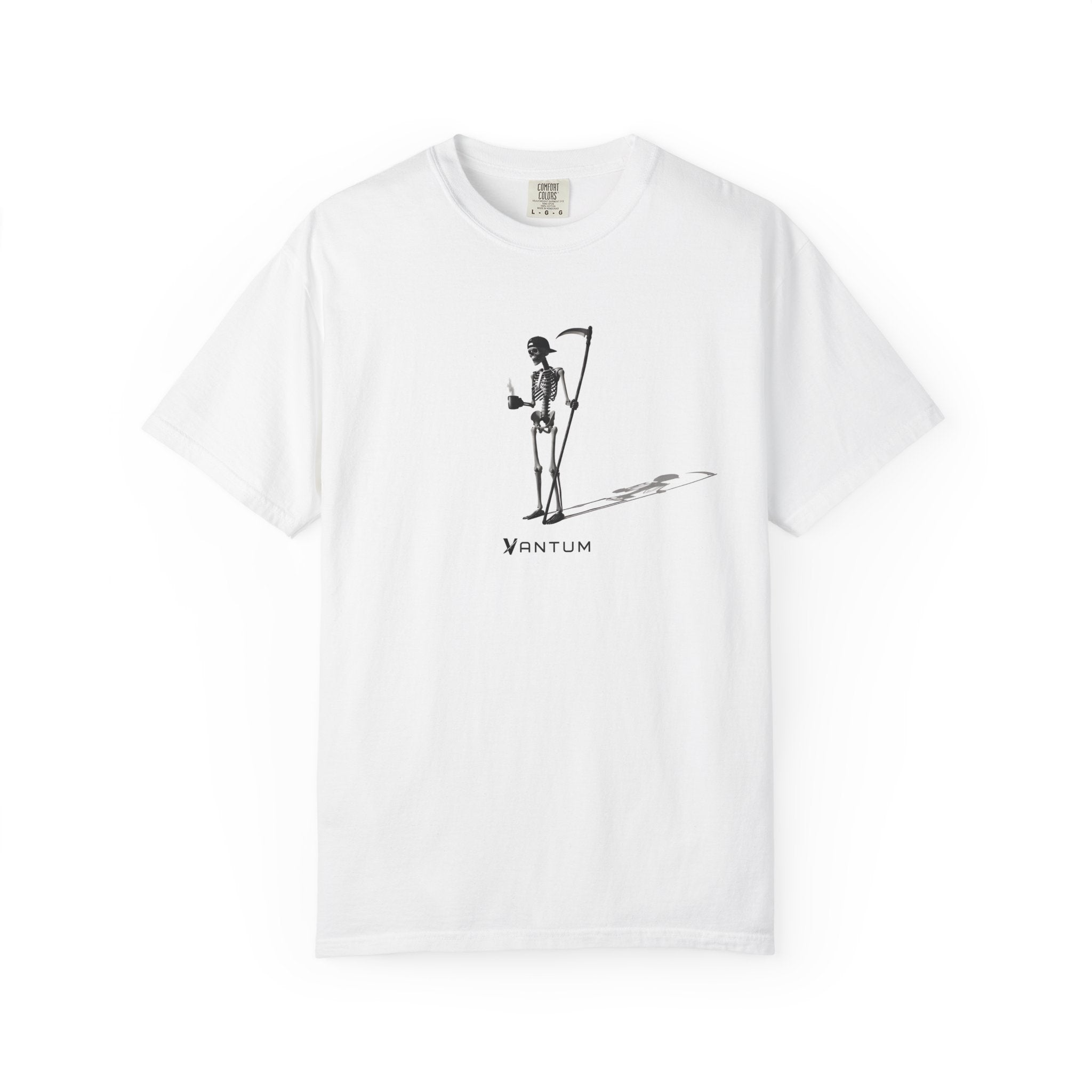 Skeleton Graphic T-Shirt - White