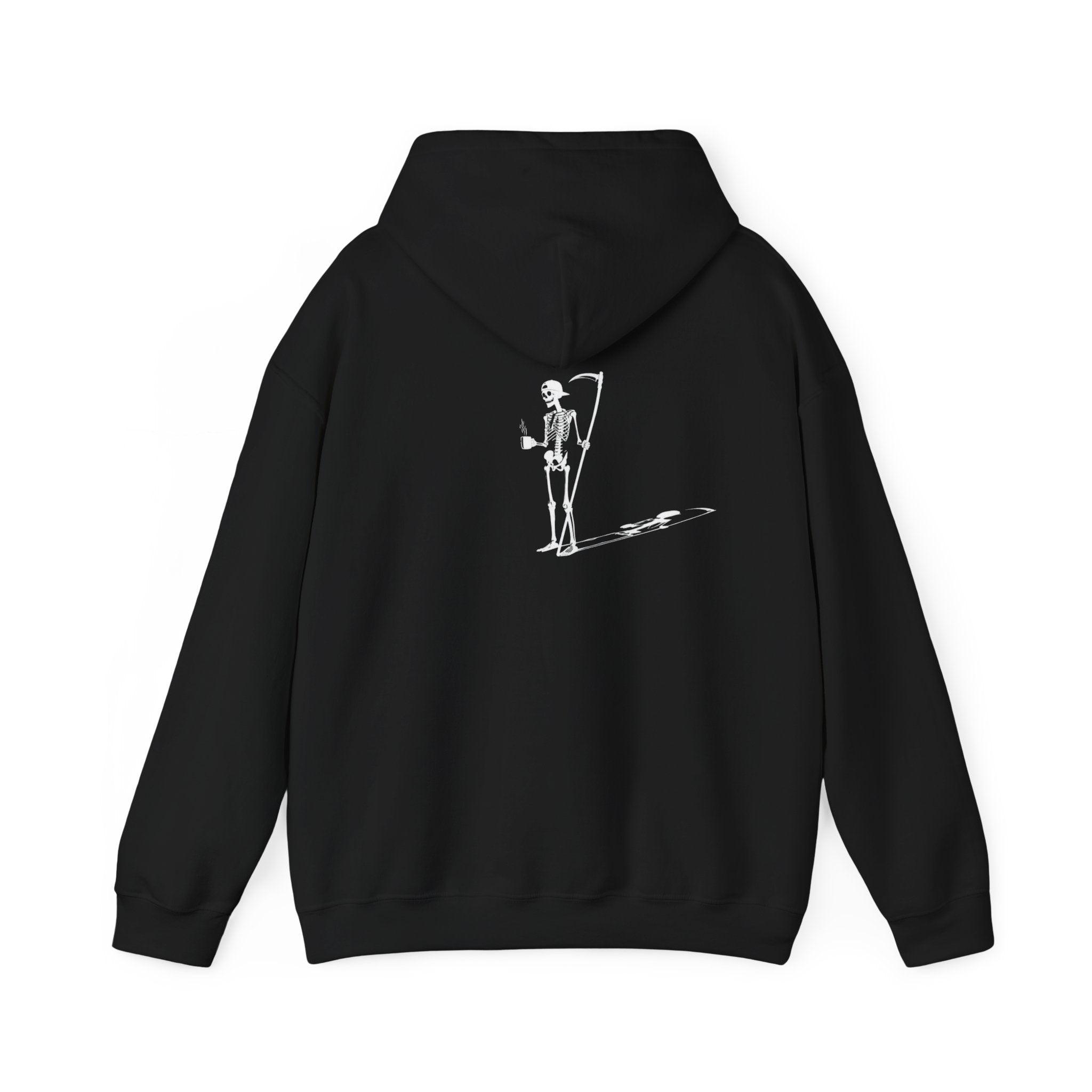 Vantum Logo Skeleton Graphic Hoodie - Black
