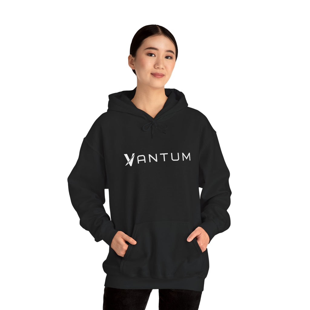 Vantum Logo Skeleton Graphic Hoodie - Black