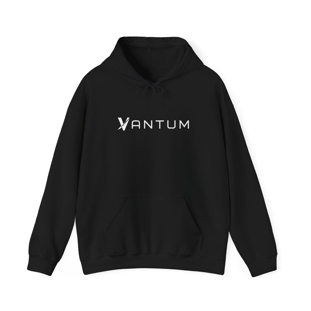 Vantum Logo Skeleton Graphic Hoodie - Black