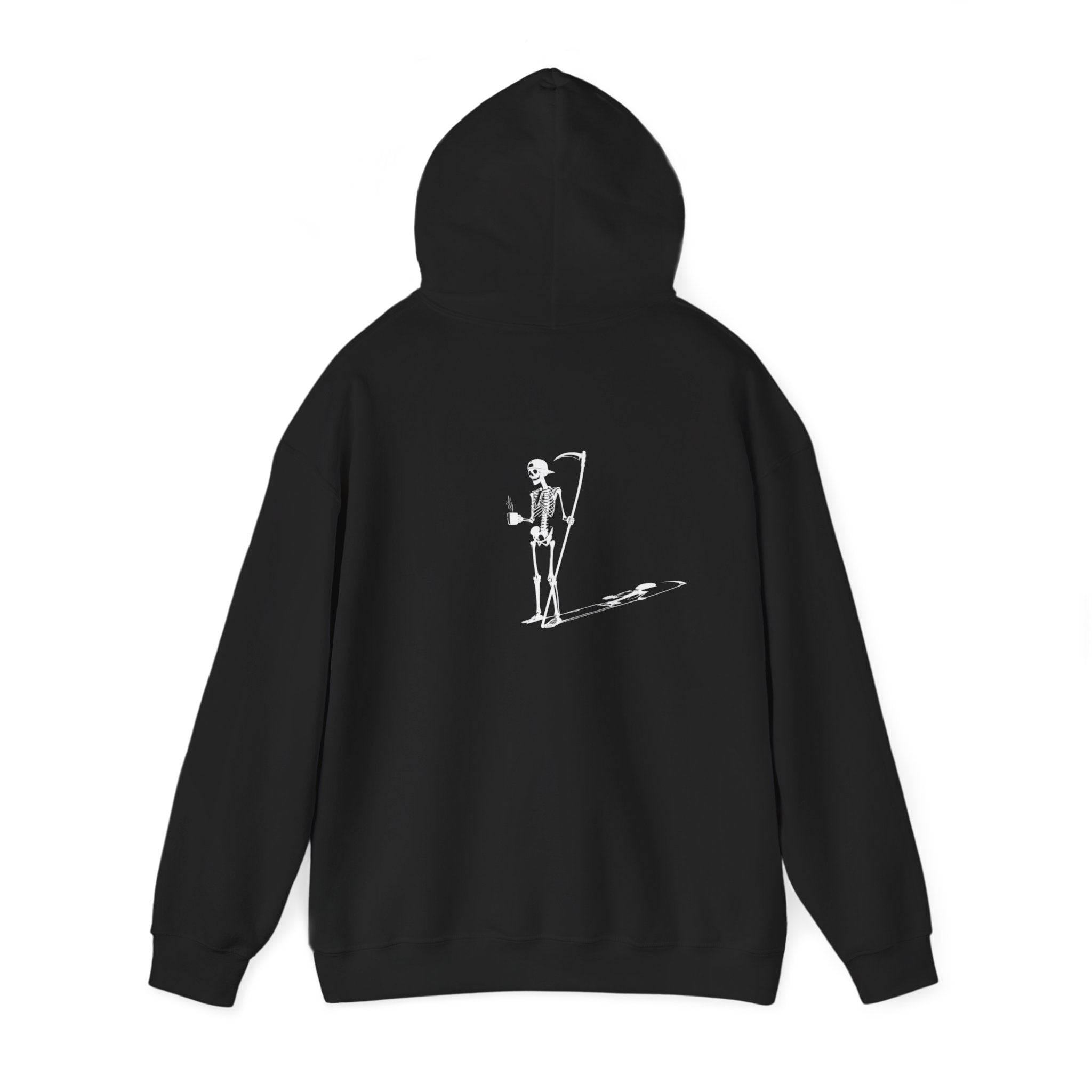 Vantum Logo Skeleton Graphic Hoodie - Black