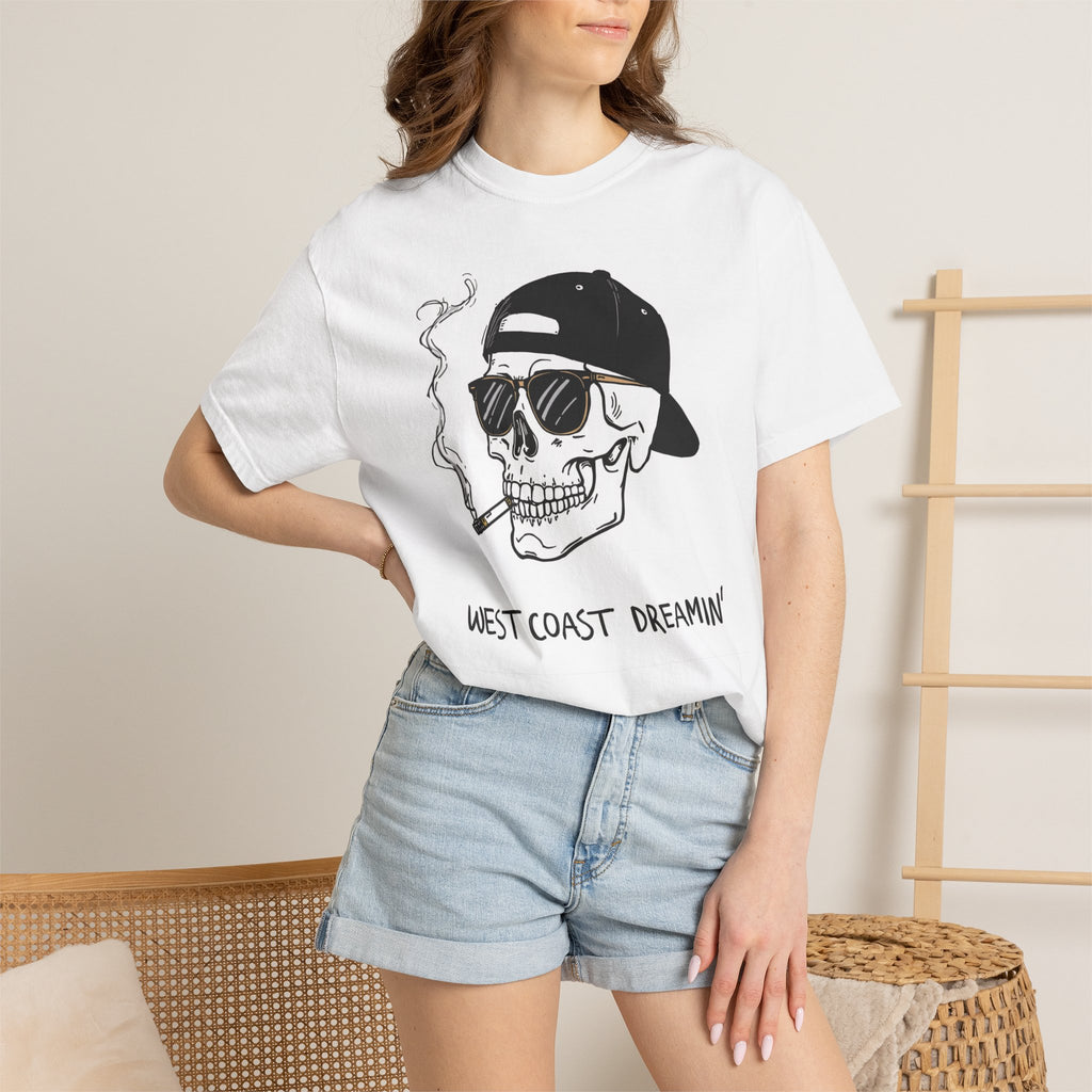 West Coast Skeleton T-Shirt - White